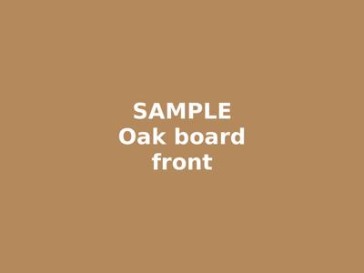 Oak Shopping List Board